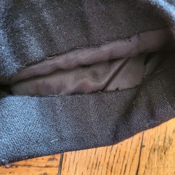 Requirements Vintage 100% Wool Pants Black Size 8 - Picture 3 of 10